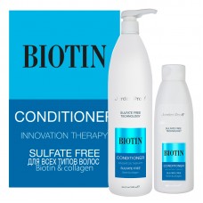 Безсульфатный кондиционер с биотином и коллагеном для всех типов волос /Jerden Proff Sulfate Free Conditioner Biotin/